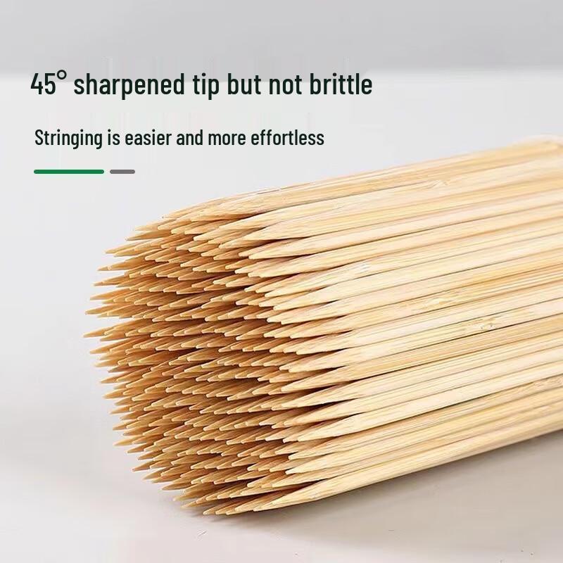COFLYEE Disposable Bamboo BBQ Skewers