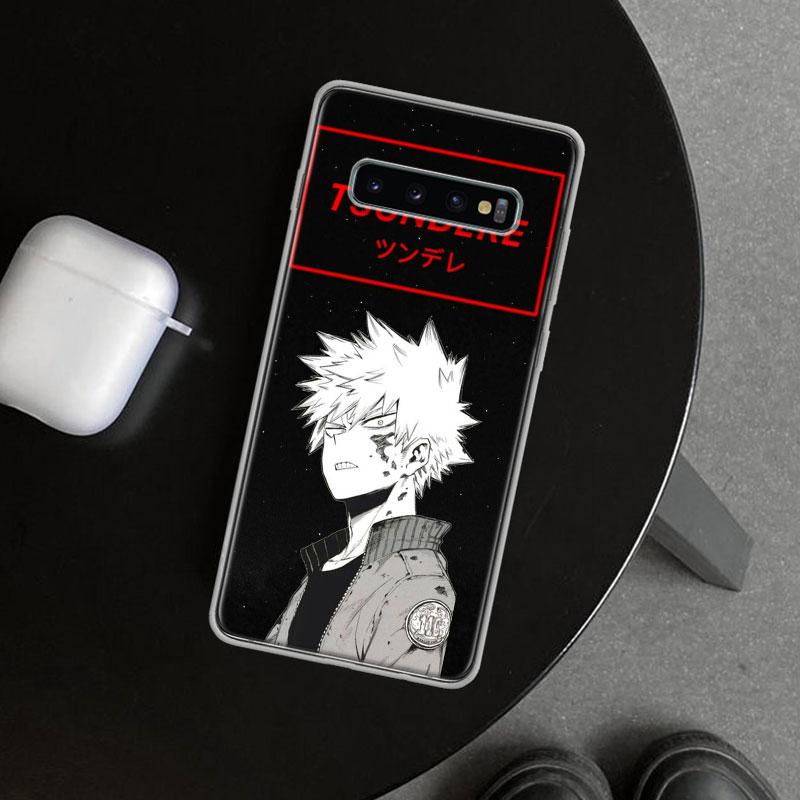 MHA Bakugou Katsuki Phone Case Cover for Samsung Galaxy S26 S25 Edge S24 S23 Ultra S22 Plus S21 FE S20 + Art Customized Fundas G