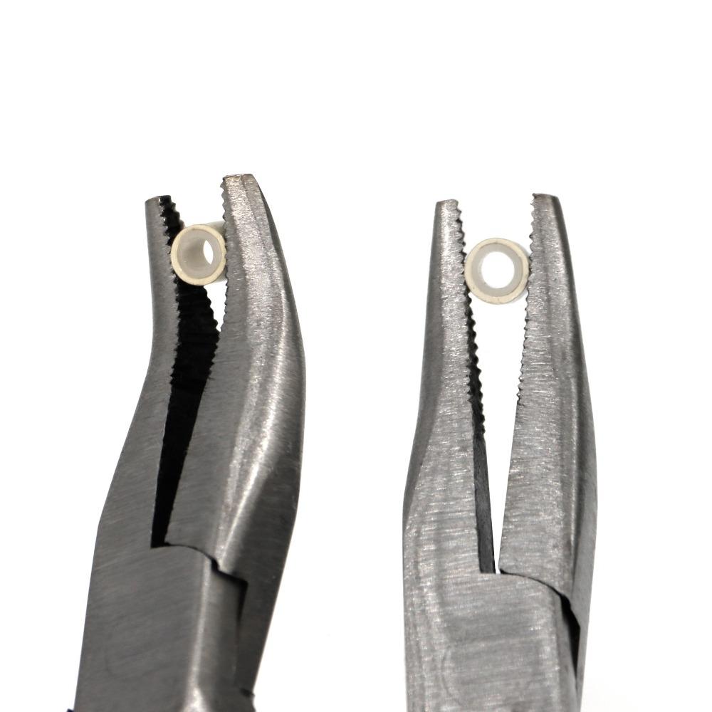 Pulling Needle Hair Extensions Tools Kit Crochet Hook Micro Beads Plier for Hair Extensions