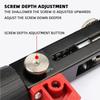 1 Set Chain Screw Gun Head Automatic Nail Gun Electric Batch Woodworking Decoration Rechargeable Self Tapping Screwdriver