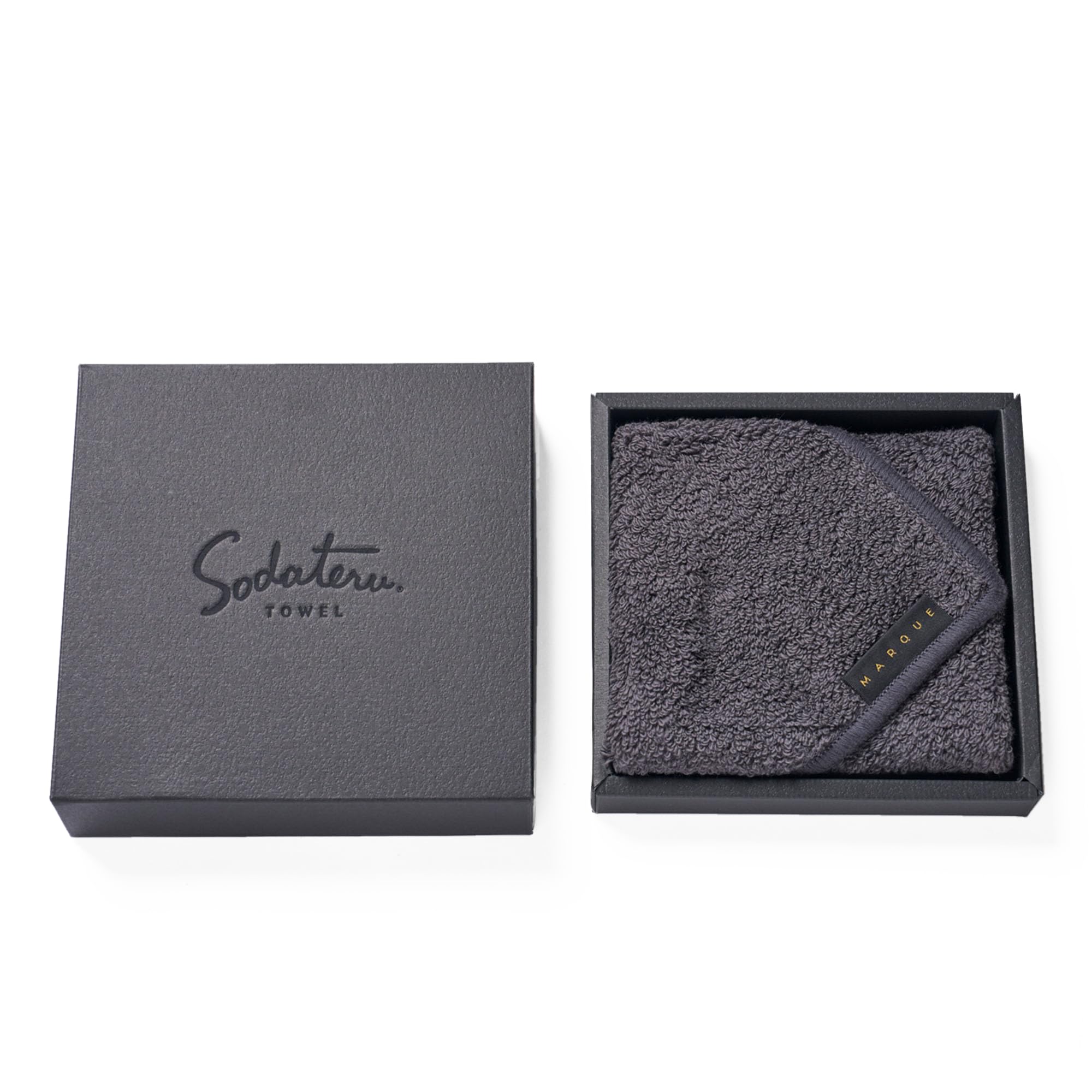 

Growing Towel MARQUE Petit Grifer 25 x 25 cm Cotton Boxed Item 2200000001337 Carré (Hand Towel) (Dark Gray) 100%