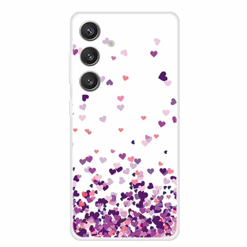 Soft Back Cover For Samsung S23 S 24 Ultra Silicone TPU Phone Cases for Samsung Galaxy S 23 Plus S24 FE Transparent Clear Coque
