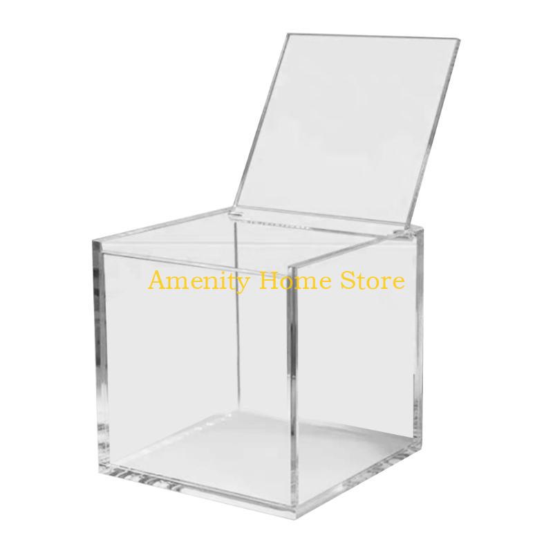 F26C Household Coffee Capsules Accessories Home Office Supplies Clear Acrylic Coffee Pod Dispenser Capsule Coffee Storage Box