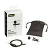 Shure MVL: MOTIV Series Condenser Lavalier Microphone for Live Broadcasting (MVL-3.5MM) [2-Year Manufacturer's Warranty] Black