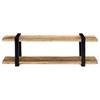 TV Stand 130 x 40 x 40 cm Solid Mango Wood