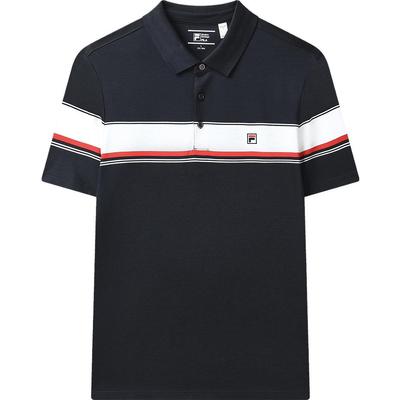 Casual Polo Shirt Men Tops Legendary-Blue F11M321105FNV