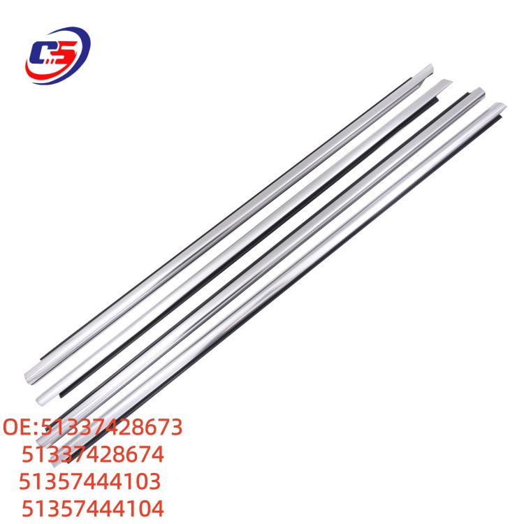 

BMW X7 G07 Window Chrome Sealing Strip Trim Weatherstrip 51337428673 51337428673 51337428674 51357444103 51357444104