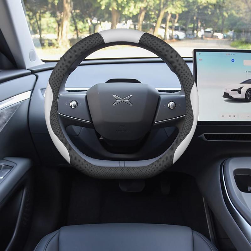 Steering Wheel Cover for Xiaopeng MONA M03 P7G9 - Grip, Anti-Slip, Odor-Free, No-Sew Interior Accessory