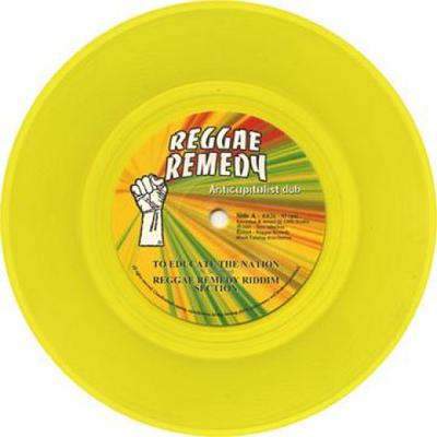 7inch Record REGGAE REMEDY RIDDIM SECTION - To Educate The Nation (Coloured Vin RR26 Reggae Remedy 2001 France Reggae, Ska & Dub