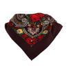 A041 Ethnic Printed Square Scarf - Winter/Autumn Headscarf Gauze