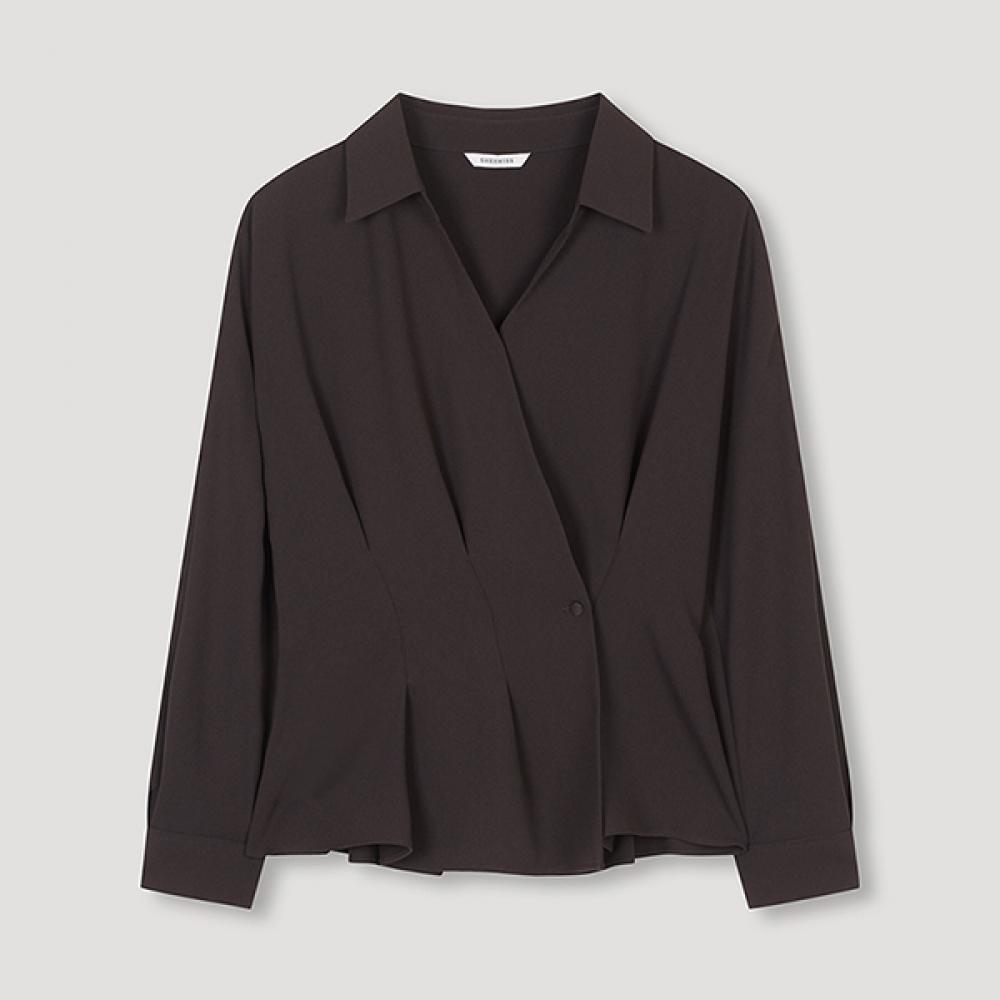 

She S miSS Chin Slim Line blouSe Swwbln32030 Dw dark brown/55
