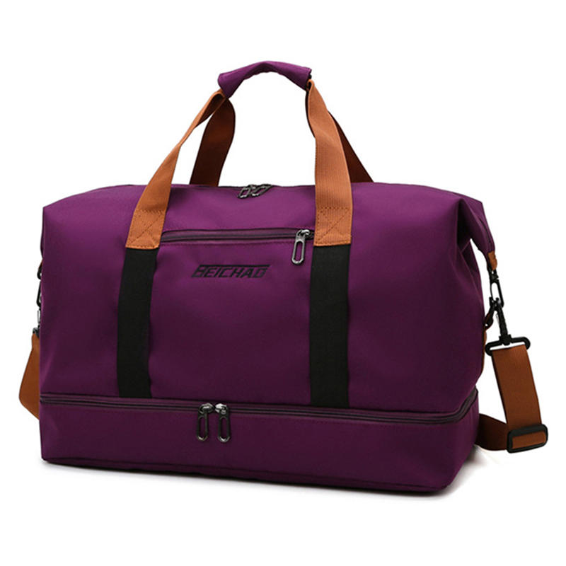 Fitness Bag Men and Women Casual Shoulder Crossbody Handbag Dry Wet Separation Large Capacity Travel Bag Outdoor Luggage Bags