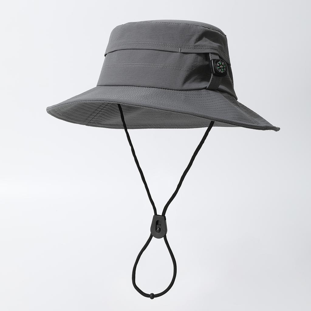 Quick-drying Wide-brimmed Sunshade and Windproof Casual Fisherman's Hat, Outdoor Camping, Mountain Climbing, Hiking and Fishing