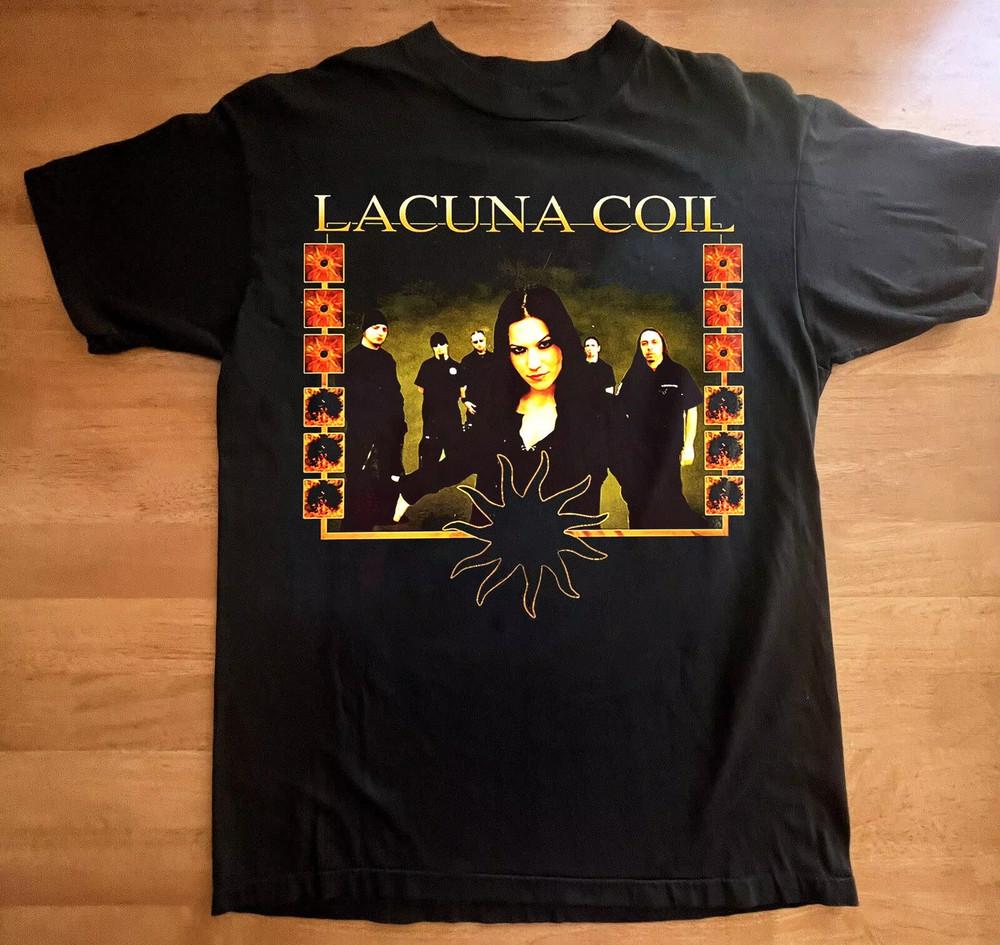 Vintage Lacuna Coil Band TShirt Unisex Cotton Gift S-5XL Unisex T-Shirt M