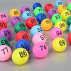 Numbered Table Tennis Balls Carnival Game Balls Light Weight Lottery Balls for Lottery Games Parties
