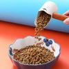 Stainless Steel Pet Food Shovel Thicken with Wood Handle Dog Cat Food Scoop with Hannging Hole Deep Shovel Dog Feeding Spoon