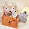1Pc New Animal Bedside Hanging Organizer Storage Bag Felt Sofa Sorting Pocket Pouch