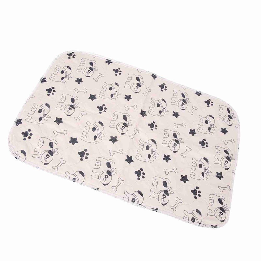 Polyester Fabric Washable Dog Urine Pad Leak Resistant Leak Proof Pet Mat  House Training