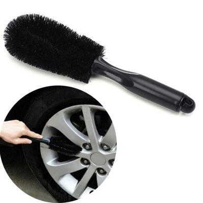 Alloy Soft Cleaning Brush Washing Clean Tool Tire Car Wheel Microfiber Cleaner