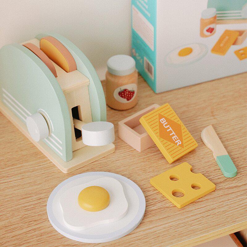 Royal Afternoon Tea Wooden Pretend Play Set for Kids - Enhances Social Skills and Family Interaction