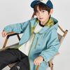 Boys' Water-Repellent Hooded Softshell Jacket