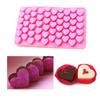 55Holes Mini Loving Heart Shape Silicone Mold for Chocolate Candy Cake Baking
