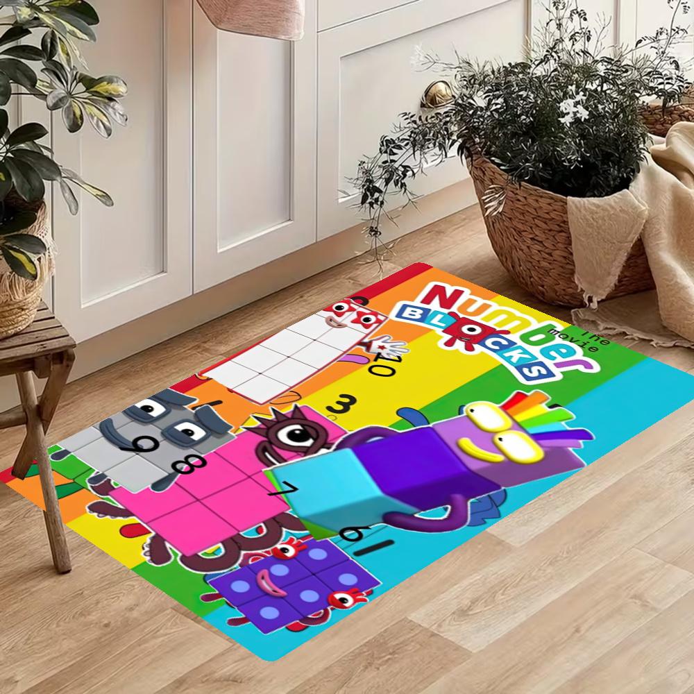Numberblocks Kitchen Carpet Nonslip Floor Mat Ideal For Indoor And Outdoor Entryway Door Mat Laundry Room Bathroom Foot Mat