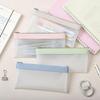 Pencil Case Pen Case Zipper Pouch Clear Stationery Bag Pencil Holder Pencil Bag for Ballpoint Pens Markers Erasers