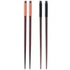 Handmade Japanese Natural Chestnut Wood Sushi Chopsticks Set Value Gift Sushi Chinese Food Tie Line Retro Kitchen Food Tableware