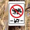 NO Dogs Allowed Metal Tin Sign Retro No Dog Poop Sign Tin Decorative Signs Plaques Club Cafe Restaurant Man Cave Bar Metal Plate