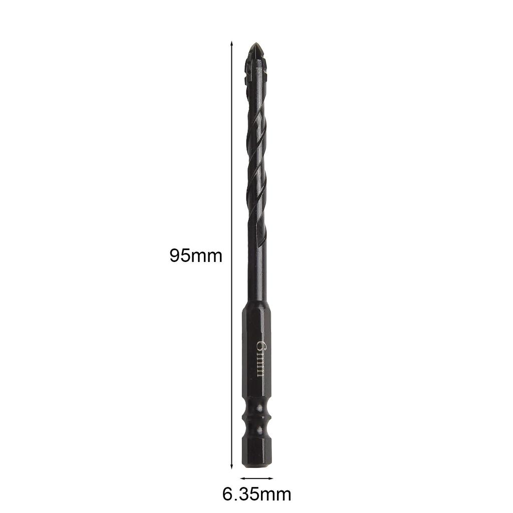 Eccentric Drill Bit Set for Drilling Glass Tiles and Hard Plastics