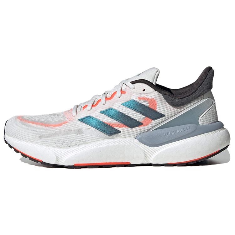 

new Adidas SolarBoost 5 Shoes White Solar Red 40.5