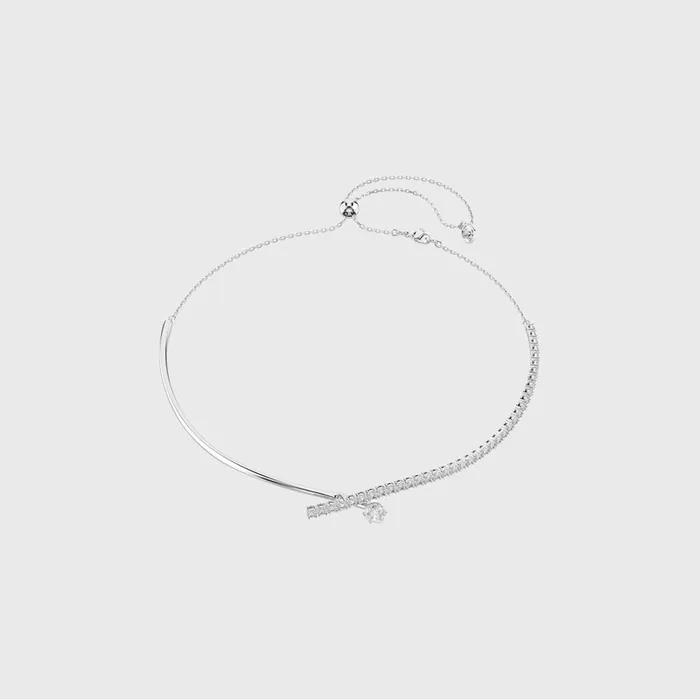 Matrix Rhodium Necklace 5754020