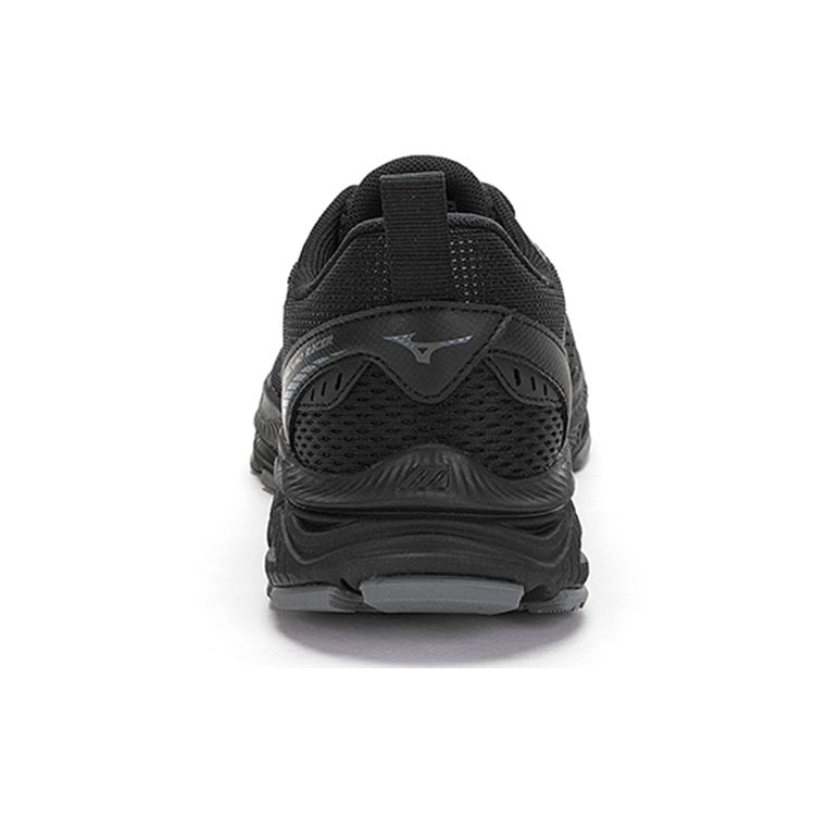 Mizuno Cushioning Breathable Durable Low-Top Running Shoes Unisex Sneaker Black D1GH223601