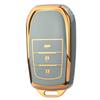 Jingyuqin 2/3/4 Buttons Soft TPU Car Key Cover Case For Toyota CHR Hilux Land Cruiser 200 Camry Corolla RAV4 Highlander Crown
