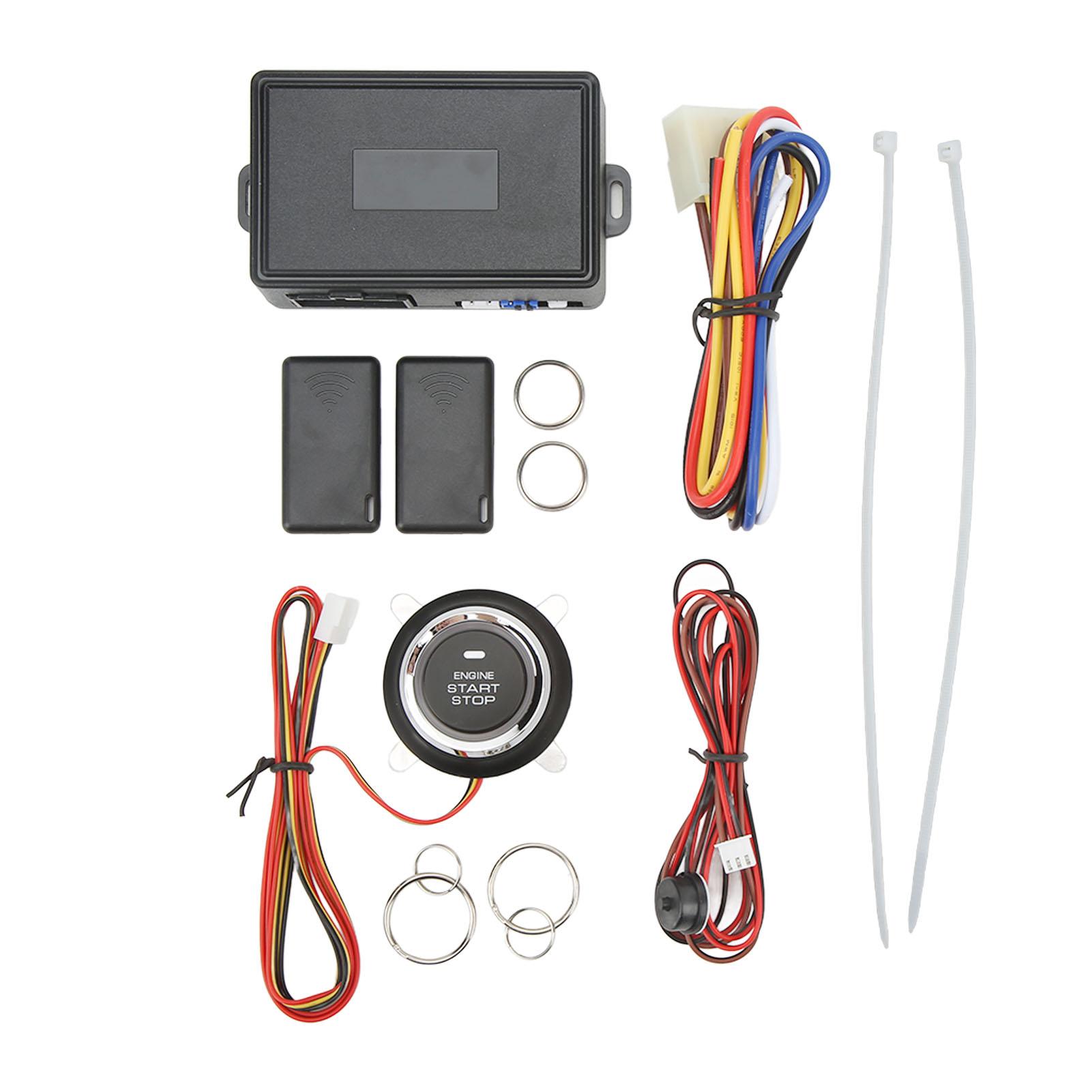 

Система бесключевого доступа в автомобиль 12 В PKE Дистанционный запуск двигателя одним ключом Противоугонная система пассивного бесключевого доступа