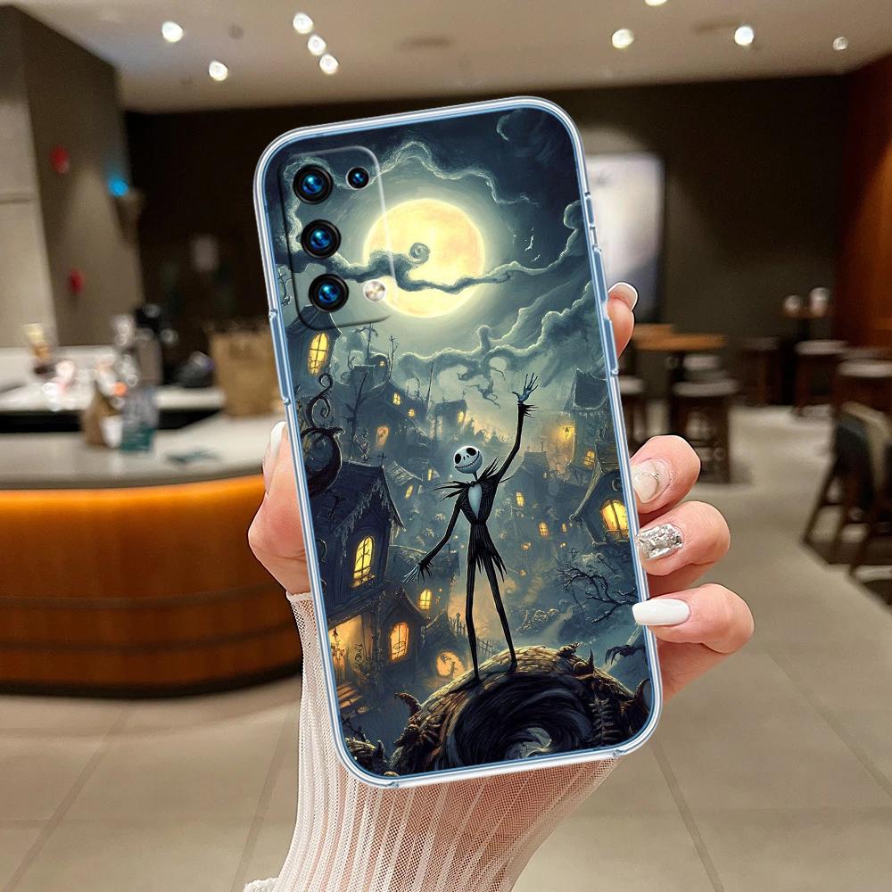 Nightmare Before Christmas Case for Motorola Moto G10 G20 G30 G31 G32 G34 G35 G41 G42 G50 G51 G52 G55 G60 G60S G62 G71 G72 G75