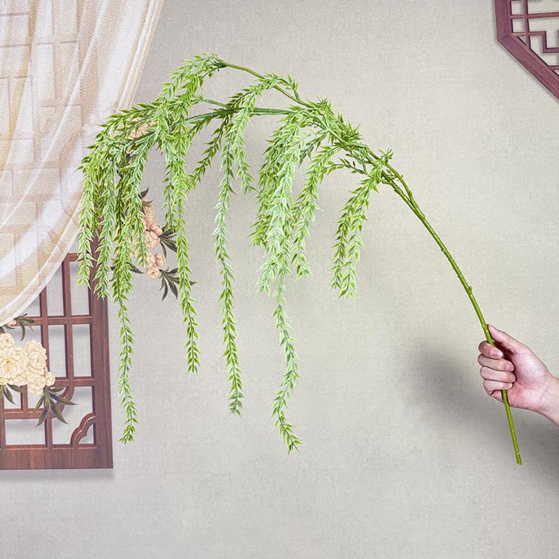 Greenery Wall Art With Faux Plants For Home Decor And Event Styling White Frost Green