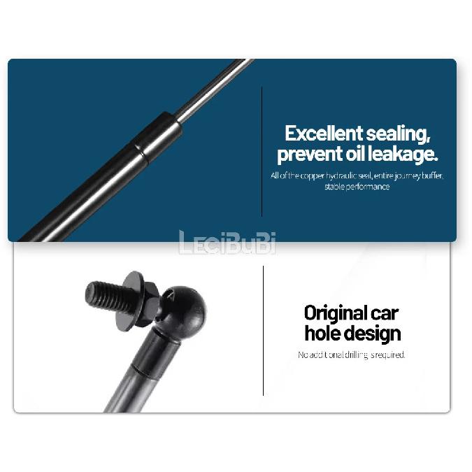 For Nissan Patrol Y61 Y62 1997-2018 2pcs Front Bonnet Hood Strut Lift Support Bars Gas Spring Dampers Rod Accessories