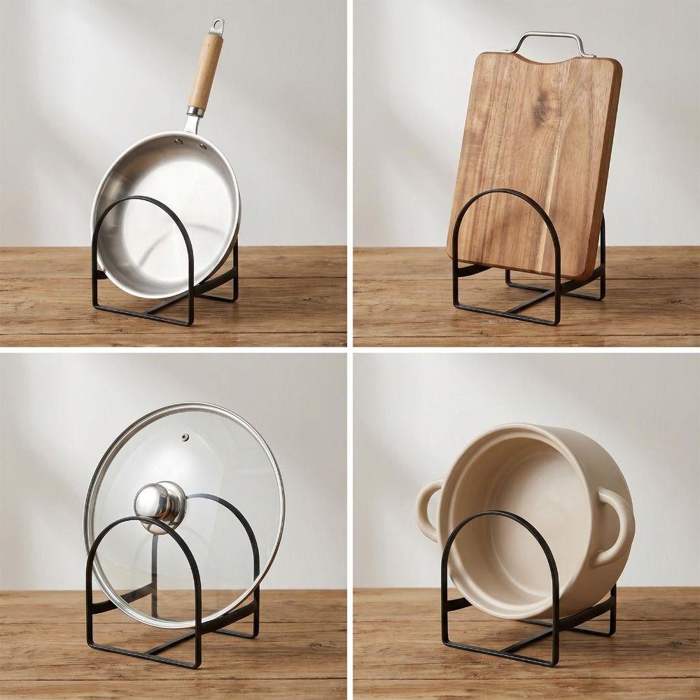 Save Space Plate Storage Rack Quick Drying Dinner Plate Stand Dish Drying Partition Holder Kitchen
