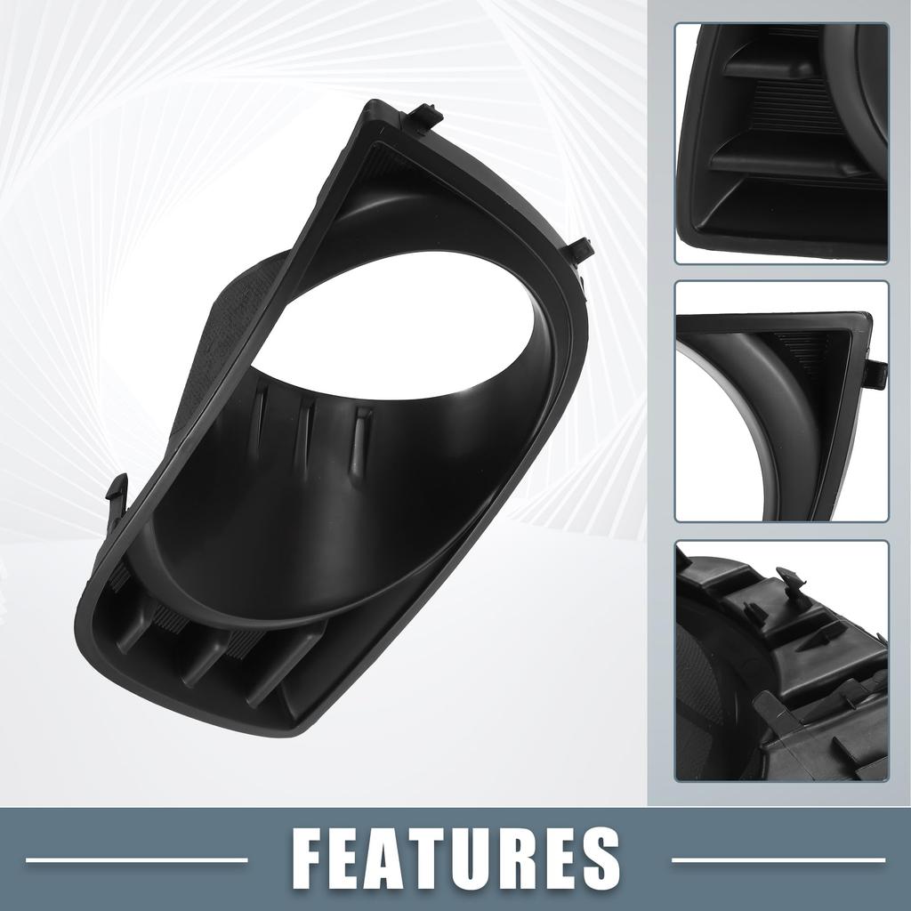 ABSOPRO Fog Light Grille Cover, Front Left Driver's Side, 81482-0C021, Fog Light Bezel Cover Trim for Toyota Sequoias 2008-2016