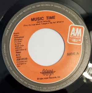 

7inch Record STYX - Music Time AM2625 A&M Records 1984 Canada Rock Used