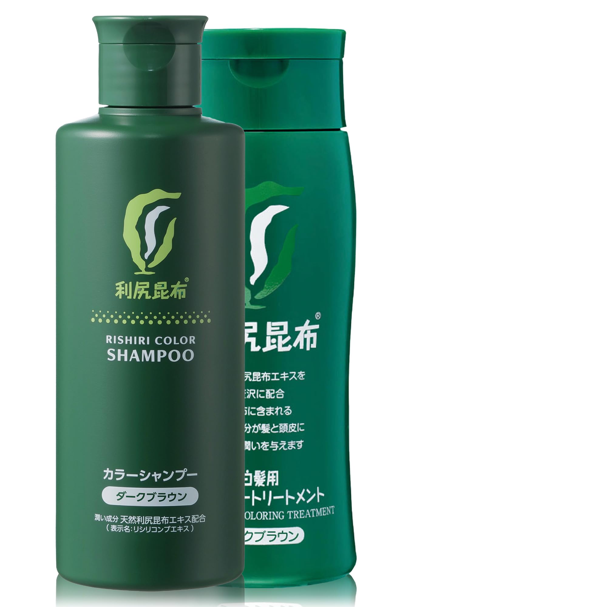 Sastty серый Rishiri Color Shampoo Набор Color Treatment 200 мл Обновленный (для волос) & (Темно коричневый) -