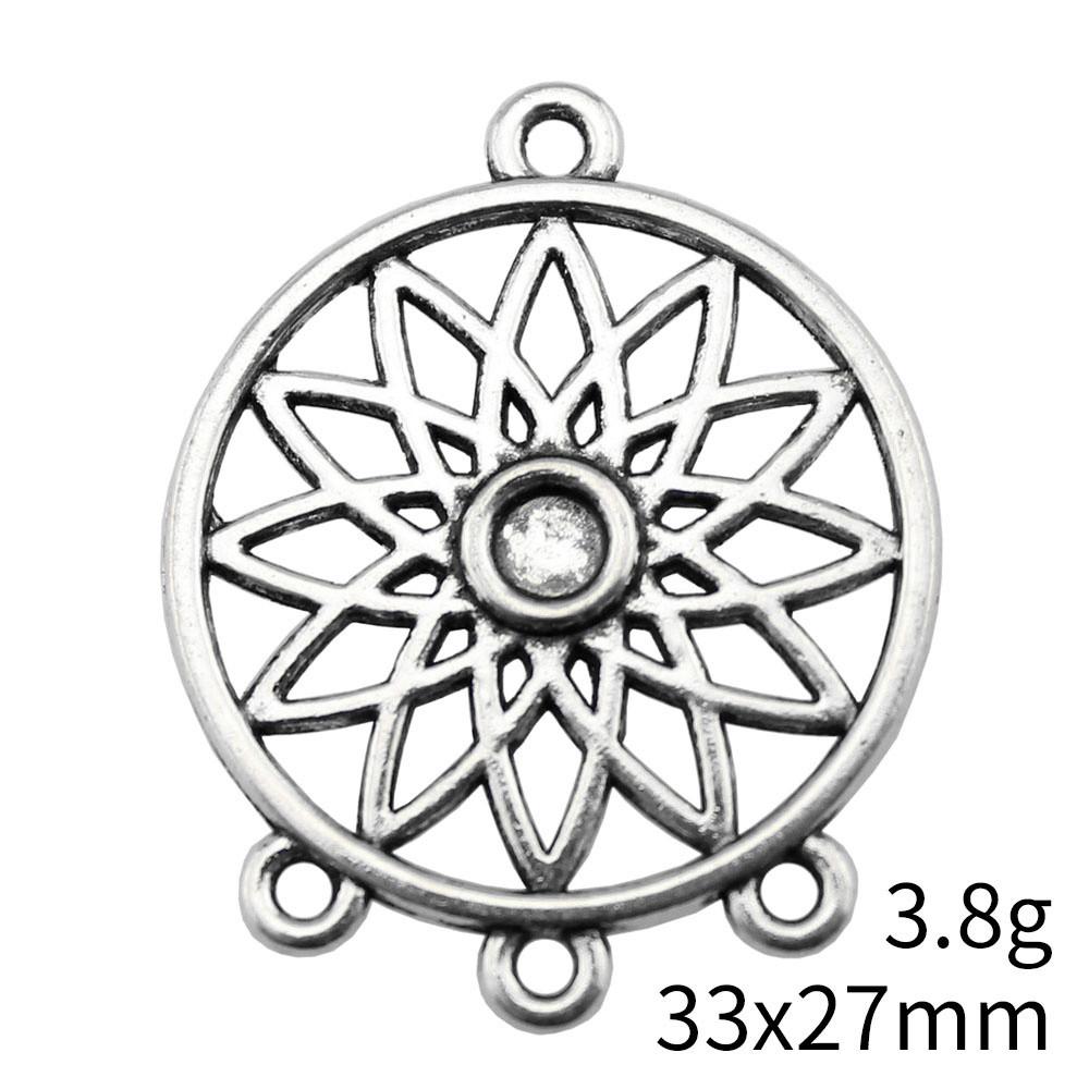 NewArrivals Jewelry Findings Angel Dream Catcher Earring Connector Accessories Parts Women's Bag Accessories For Women