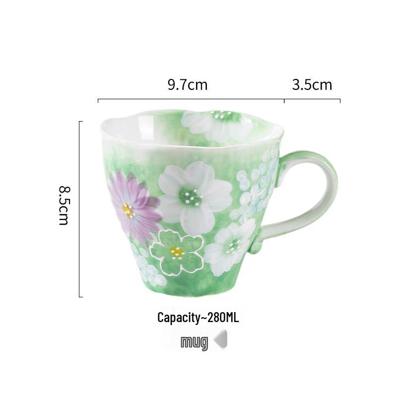 

Tri-polar Handmade Underglaze Hand-painted Mug