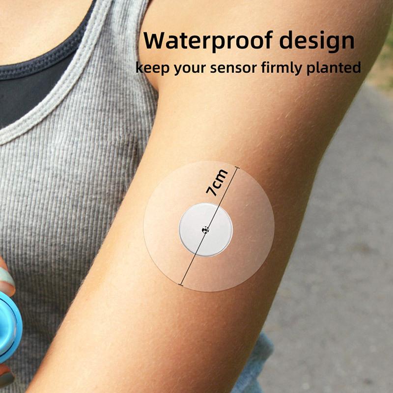 10 Pcs Waterproof Adhesive Patches Sensor Covers Patch Clear Cgm Overpatch Tape