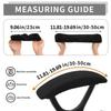 Jacquard Chair Armrest Covers Solid Color Arm Rest Covers Chair Armrest Slipcovers  Rotating Chair