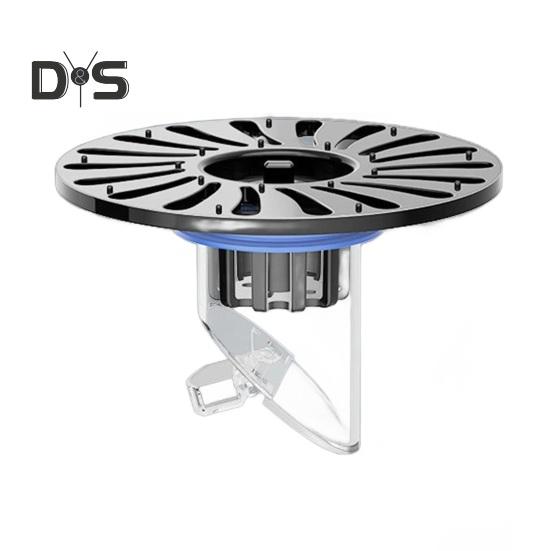 Floor Drain Core Anti Odor Shower Floor Drain Stopper with Strainer Basket Long-lasting Anti Reflux Floor Drain Lid for Kitchens Bathrooms