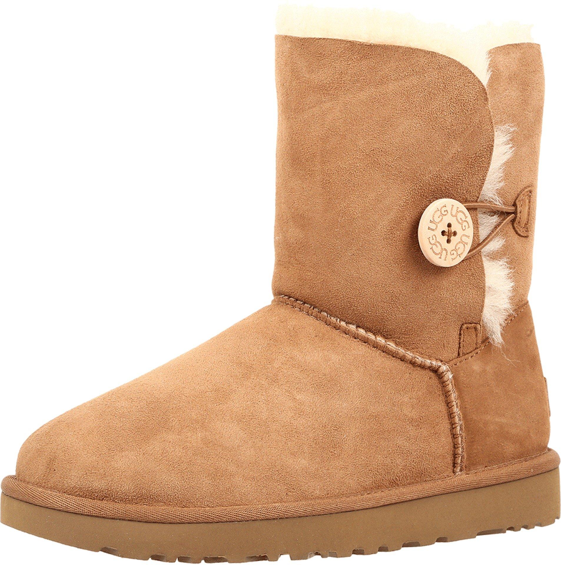 

UGG Bailey Button II Boots US 7 Brown Women s Size Color шоколадний