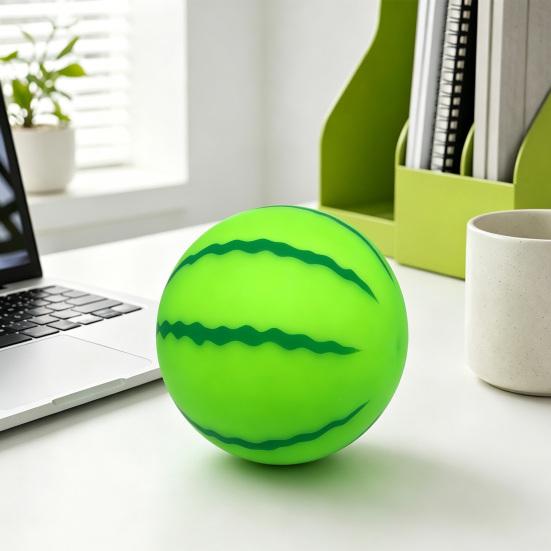 Yousheng Wassermelone Quetschspielzeug, Wassermelone Sensorikspielzeug zur Angstreduktion, Stressabbau Simulierte Frucht Knet-Fidget-Spielzeug